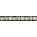 129826-41 GALON FANTASIA LEELA 20 MM. POLIAMIDA+ALGODON+METALIC VERDE Venta en piezas de 20.00 M