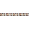 129826-55 GALON FANTASIA LEELA 20 MM. POLIAMIDA+ALGODON+METALIC BEIG Venta en piezas de 20.00 M