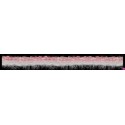 129827-0006 GALON FANTASIA KIKEY 12 MM. POLIAMIDA+ALGODON+METALLIC BLANCO/ROSA Venta en piezas de 20.00 M