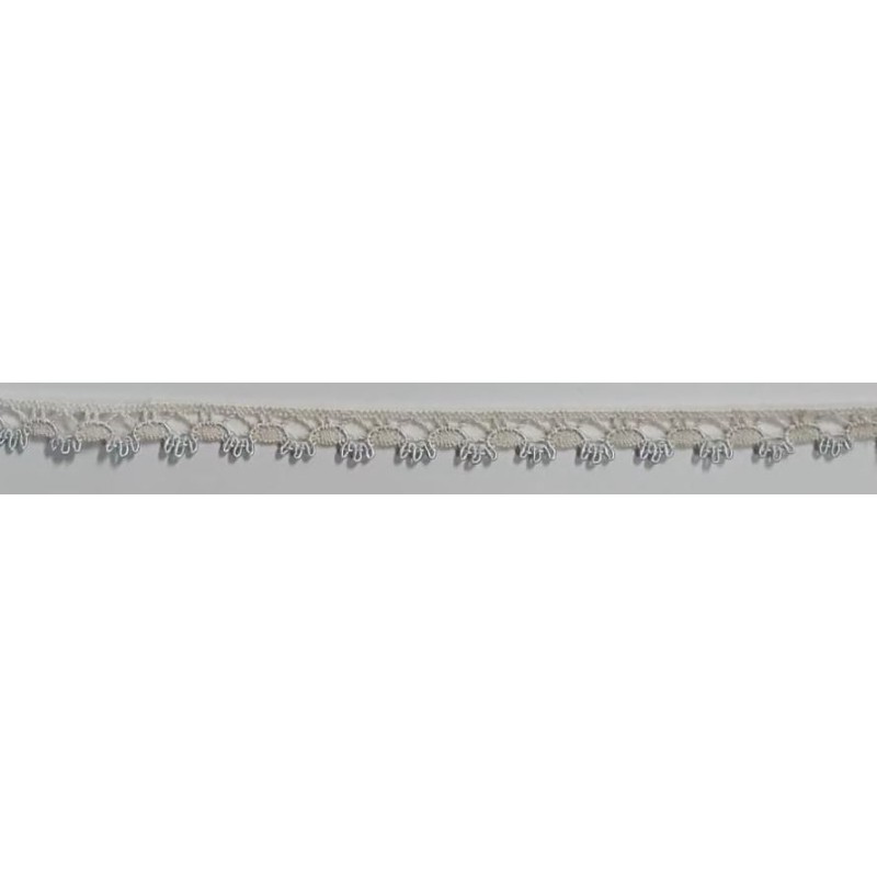 3480-H8 PUNTILLA BOLILLO EROS ALGODON 79%-VISCOSA 21% MARFIL/CELESTE Venta en piezas de 30.00 M