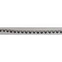 3480-H9 PUNTILLA BOLILLO EROS ALGODON 79%-VISCOSA 21% MARFIL/MARINO Venta en piezas de 30.00 M