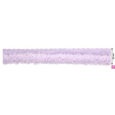 416225-21 CORDON FANTASIA PRIYA 10 MM. POLIESTER 100% LILA Venta en piezas de 10.00 M