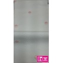 67202 PIQUE BORDADO ORIEL (03) 1.60 MTS ALGODON 88%-POLIESTER 12% BLANCO/ROSA Venta en piezas de 6.00 M