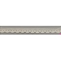 67296 REMATE BOLILLO MICHELE 12 MM. ALGODON 100% BLANCO Venta en piezas de 30.00 M