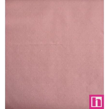 67345 TEJIDO LISO SESAMO (49) 150 CM. 145 GR/M2. ALGODON 100% ROSA Venta en piezas de 10.00 M