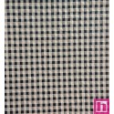 67408 VICHY SEERSUKER WINKER (08) 150 CM. 150 GR/M2. ALG.ORG. 60%-POL.REC. 40% TRIGO/NEGRO Venta en piezas de 7.00 M