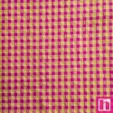 67611 VICHY SEERSUKER INDYA (08) 150 CM. 150 GR/M2. ALG.ORG. 60%-POL.REC. 40% FRAMBUESA/VAINILLA Venta en piezas de 7.00 M