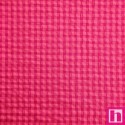 67613 VICHY SEERSUKER INDYA (10) 150 CM. 150 GR/M2. ALG.ORG. 60%-POL.REC. 40% ROJO/NARANJA Venta en piezas de 7.00 M