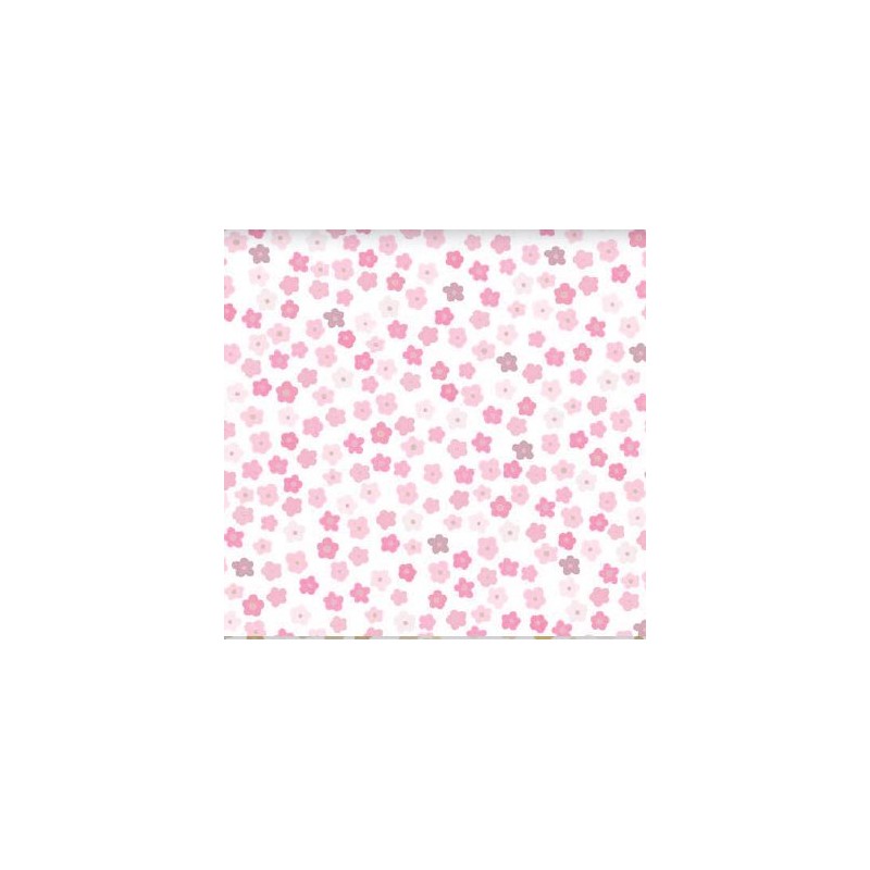 67952 PIQUE ESTAMPADO ARTEMIS (01) 1.50 M. 140 GR/M2. ALGODON 100% BLANCO/ROSA Venta en piezas de 6.00 M