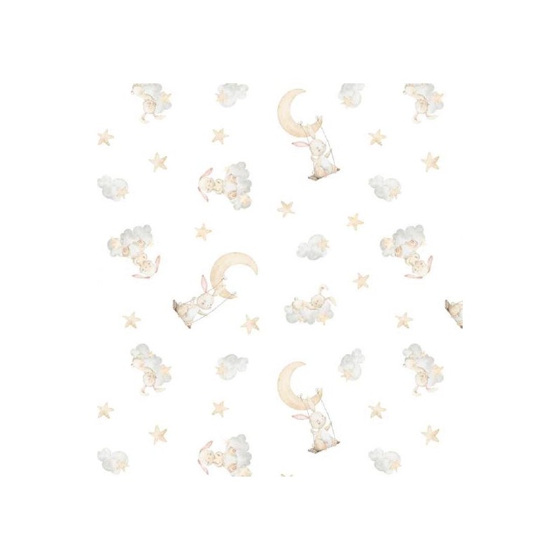 67956 PIQUE ESTAMPADO TERENCE (02) 1.50 M. 140 GR/M2. ALGODON 100% BLANCO Venta en piezas de 6.00 M