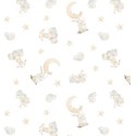 67956 PIQUE ESTAMPADO TERENCE (02) 1.50 M. 140 GR/M2. ALGODON 100% BLANCO Venta en piezas de 6.00 M