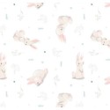 67965 PIQUE ESTAMPADO EVERA (01) 1.50 M. 140 GR/M2. ALGODON 100% BLANCO Venta en piezas de 6.00 M