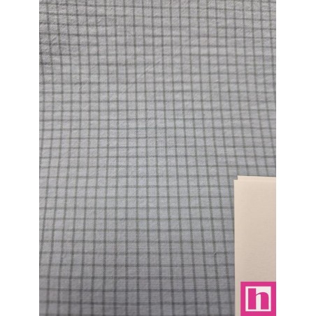 68048 TRAMADO SEERSUCKER FALL (05) 150 CM. 110 GR/M2. ALGODON 95%-POL. 5% CELESTE/GRIS Venta en piezas de 7.00 M