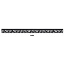 908246-02 REMATE GUIPUR FANTASIA LIORA 10 MM. POLIESTER 100% NEGRO Venta en piezas de 18.20 M