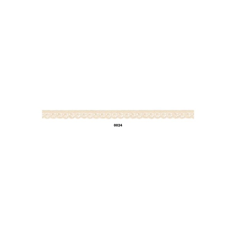 908246-24 REMATE GUIPUR FANTASIA LIORA 10 MM. POLIESTER 100% BEIG Venta en piezas de 18.20 M