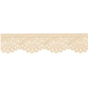 908248-24 PUNTILLA GUIPUR FANTASIA DEVA 42 MM. POLIESTER 100% BEIG Venta en piezas de 9.10 M