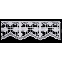 908263-0001 PUNTILLA GUIPUR CRESSIDA 50 MM. POLIESTER 100% BLANCO Venta en piezas de 9.10 M