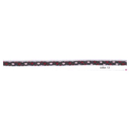 9596-13 CORDON FANTASIA LIMUN 5 MM. ALGODON 80%-POLIESTER 20% MARENGO/ROSA Venta en piezas de 25.00 M