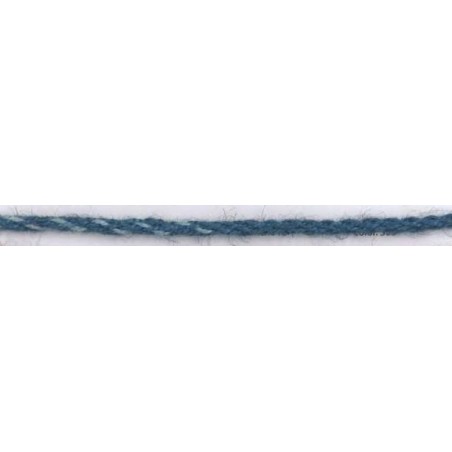 9700-5-305 CORDON FANTASIA VILMARK 5 MM. YUTE 90%-ALGODON 10% AZUL Venta en piezas de 25.00 M