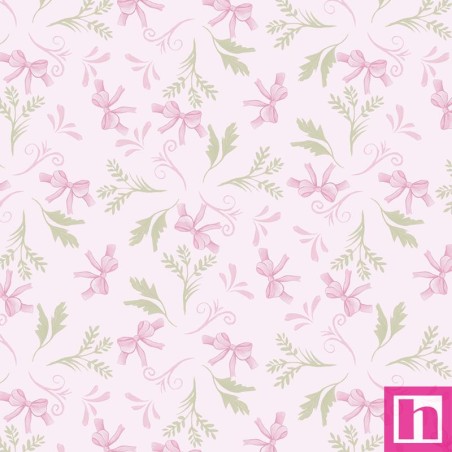 P121-CCHA6489LTPINK PATCH. AMERICANO COQUETTE CHARM (03) 110 CM. ALGODON 100% ROSA Venta en piezas de 7.00 M