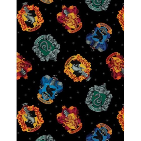 P133-15213-12 PATCH. AMERICANO HARRY POTTER (07) 110 CM. ALGODON 100% NEGRO Venta en piezas de 6.80 M