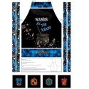 P133-15225W-99 PATCH. AMERICANO HARRY POTTER (06) PANEL 90X150 CM. ALGODON 100% MULTI Venta en piezas de 6.80 M