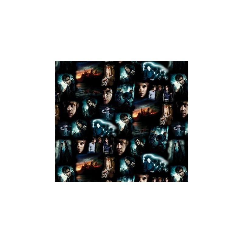 P133-15263-12 PATCH. AMERICANO HARRY POTTER 2ND ED. (01) 110 CM. ALGODON 100% MULTI Venta en piezas de 6.80 M
