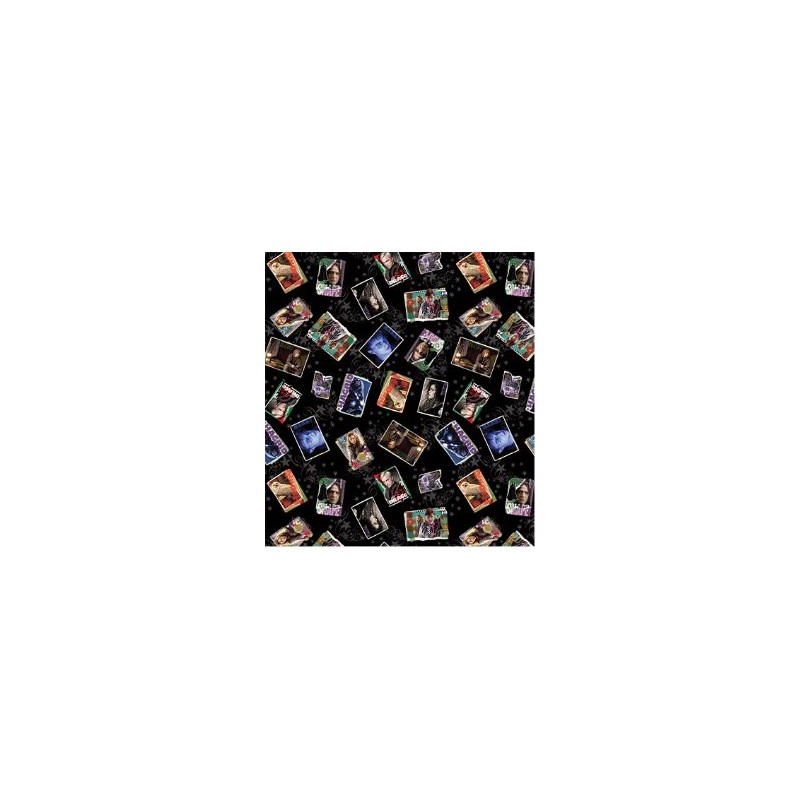 P133-15264-12 PATCH. AMERICANO HARRY POTTER 2ND ED. (07) 110 CM. ALGODON 100% NEGRO Venta en piezas de 6.80 M
