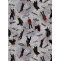 P133-15265-11 PATCH. AMERICANO HARRY POTTER 2ND ED. (04) 110 CM. ALGODON 100% GRIS Venta en piezas de 6.80 M