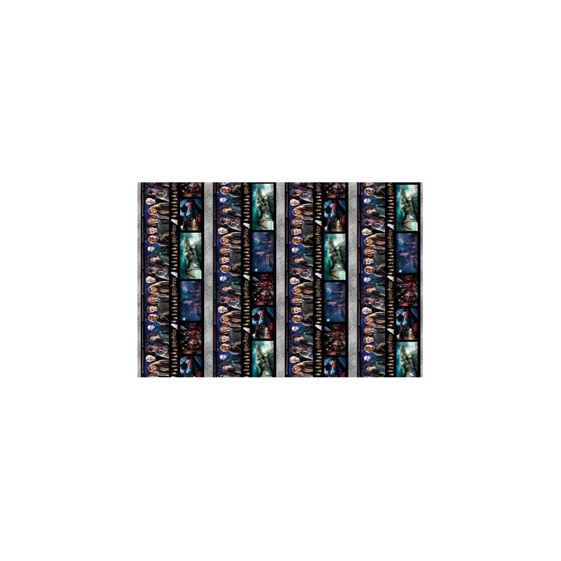 P133-15293-99 PATCH. AMERICANO HARRY POTTER 2ND ED. (02) 110 CM. ALGODON 100% MULTI Venta en piezas de 6.80 M