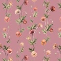 P133-16760-21 PATCH. AMERICANO GARDEN OF AFFECTION (08) 110 CM. ALGODON 100% ROSA Venta en piezas de 6.80 M
