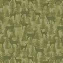 P133-16780-40 PATCH. AMERICANO A WALK IN THE FOREST (13) 110 CM. ALGODON 100% VERDE Venta en piezas de 6.80 M