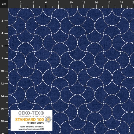 P137-4504-202 PATCH.AMERICANO EMI-YUKI (10) 110 CM. ALGODON 100% MARINO Venta en piezas de 6.00 M