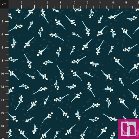 P137-4504-311 PATCH.AMERICANO BLUE BEGINNING (02) 110 CM. ALGODON 100% AZUL Venta en piezas de 6.00 M