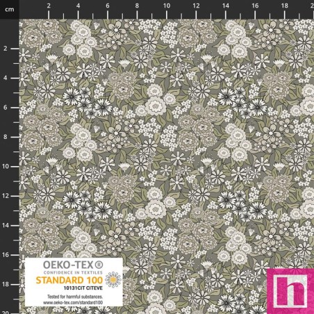 P137-4514-576 PATCH.AMERICANO WILD MEADOW (17) 110 CM. ALGODON 100% TOPO Venta en piezas de 6.00 M