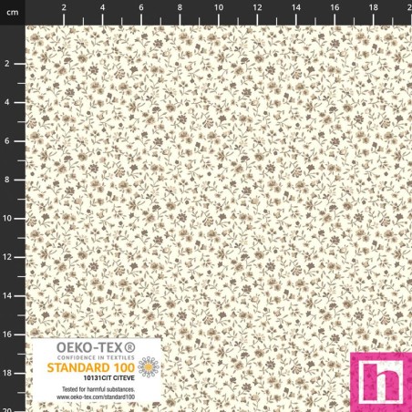 P137-4514-644 PATCH.AMERICANO LINA BASIC (30) 110 CM. ALGODON 100% TOPO Venta en piezas de 6.00 M