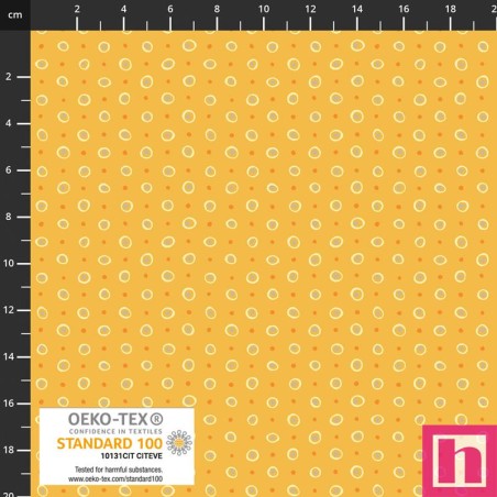 P137-4514-655 PATCH.AMERICANO LINA BASIC (41) 110 CM. ALGODON 100% AMARILLO Venta en piezas de 6.00 M