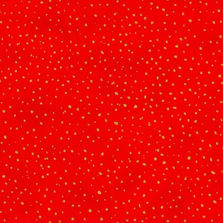 P137-SRKM-23708-91 PATCH. AMERICANO HOLIDAY FLOURISH - FOREST GLEN (30) 110 CM. ALGODON 100% ROJO/DORADO METALLIC Venta en pieza