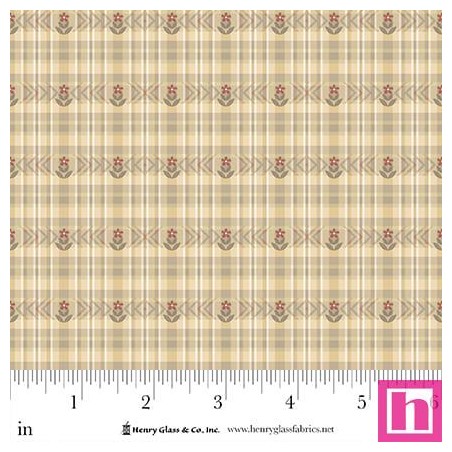 P140-3509-34 PATCH. AMERICANO SIMPLY CHARMING (16) 110 CM. ALGODON 100% CREMA Venta en piezas de 7.00 M