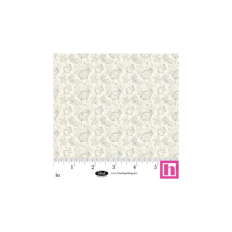 P140-4297-70 PATCH. AMERICANO PARISIAN SNIPPETS (03) 110 CM. ALGODON 100% CREMA/MENTA Venta en piezas de 7.00 M