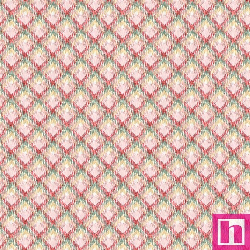 P17-MASF10994-Z PATCH. AMERICANO LA FLEUR FLANNEL (06) 110 CM. FRANELA ALGODON 100% ROSA Venta en piezas de 5.50 M