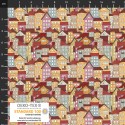 P37-4504-184 PATCH.AMERICANO CASA AND COSY (01) 110 CM. ALGODON 100% ROSA/MULTI Venta en piezas de 6.00 M