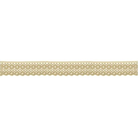 43494 PUNTILLA NYLON LIMA 20 MM. POLIAMIDA 100% CAMEL Venta en piezas de 50.00 M