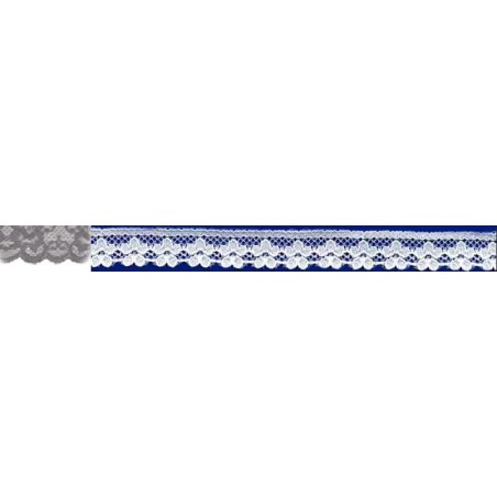 58569 ZARINA PUNTILLA NYLON 10 MM. POLIAMIDA 100% GRIS Venta en piezas de 20.00 M