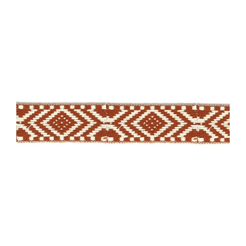 64310 CINTA JACQUARD 30 MM EBER ACRILICO 50%-ALGODON 45%-PA. 5% TEJA Venta en piezas de 25.00 M