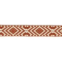 64311 CINTA JACQUARD 40 MM EBER ACRILICO 50%-ALGODON 45%-PA. 5% TEJA Venta en piezas de 25.00 M