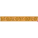 655372-0100 CINTA JACQUARD GARLAN 20 MM. POLIESTER 100% ORO Venta en piezas de 7.00 M