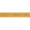655374-0100 CINTA JACQUARD HOMERO 25 MM. POLIESTER 100% ORO Venta en piezas de 7.00 M