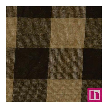 66107 PATCH. AMERICANO TRAMADO WILLSON (64) 110 CM. ALGODON 100% CAMEL/NEGRO Venta en piezas de 7.00 M