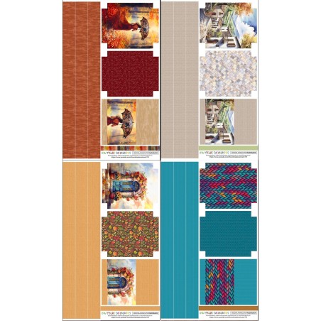 68014 PACK 4 PATRONES MOCHILA RUCKSACK - PANEL 140X190 - HALF PANAMA ALGODON 100% LAMINADO Venta en piezas de 1.00 U